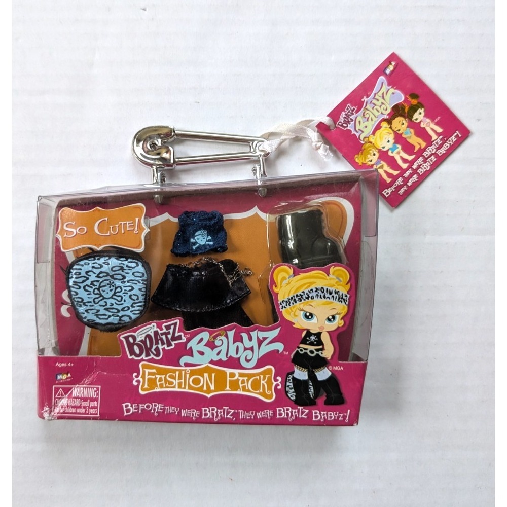 Vintage Bratz Babyz Fashion Pack MGA Sealed Y2K‎ Rock Out